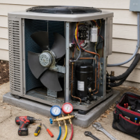 AC repair work 5